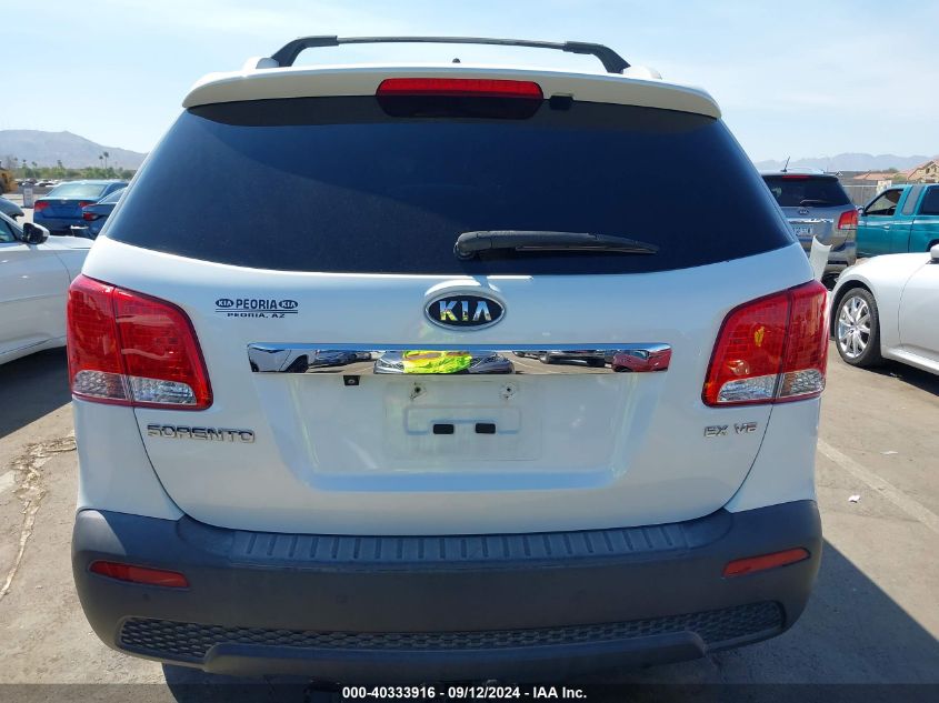 2012 Kia Sorento Ex V6 VIN: 5XYKU4A27CG274282 Lot: 40333916