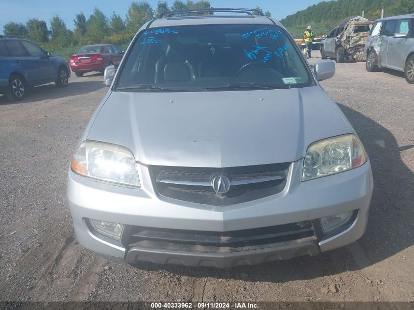 2002 Acura Mdx VIN: 2HNYD18822H527408 Lot: 40333962