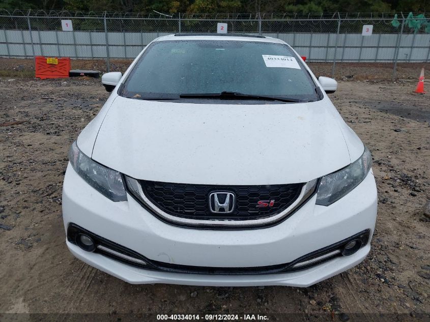 2014 Honda Civic Si VIN: 2HGFB6E56EH702887 Lot: 40334014