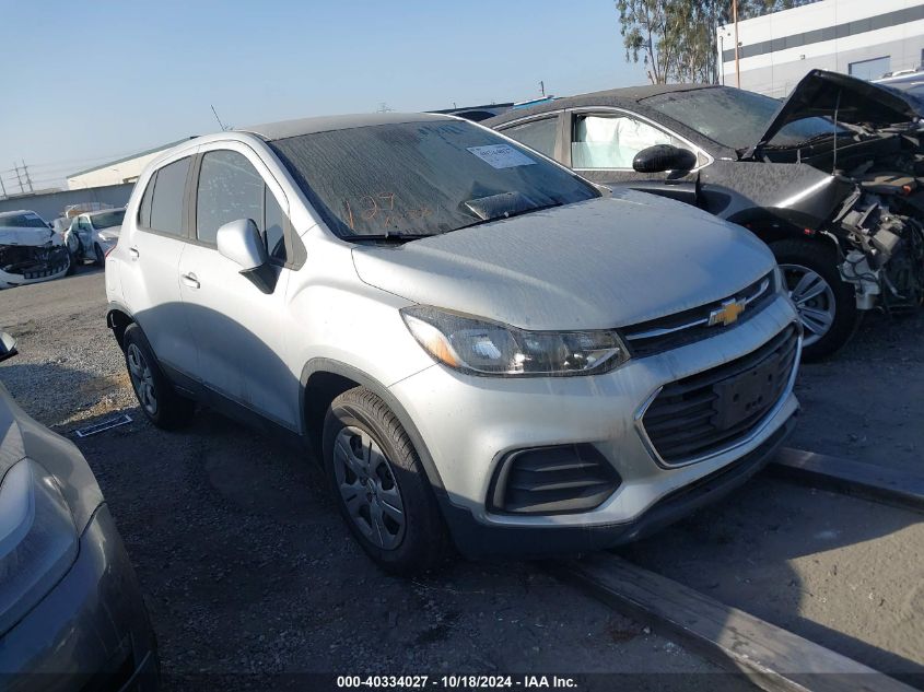 3GNCJKSBXKL176460 2019 CHEVROLET TRAX - Image 1