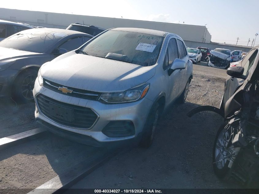 3GNCJKSBXKL176460 2019 CHEVROLET TRAX - Image 2