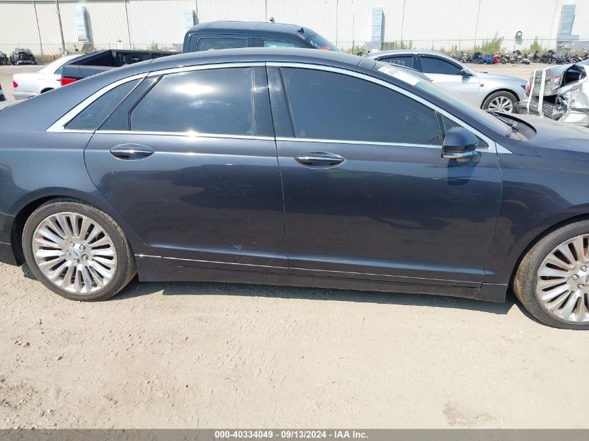 2014 Lincoln Mkz VIN: 3LN6L2JK8ER811433 Lot: 40334049