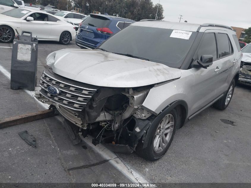 1FM5K7D82HGB64051 2017 FORD EXPLORER - Image 2