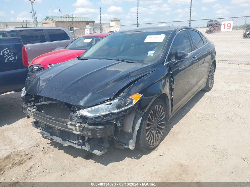 2017 Ford Fusion Se VIN: 3FA6P0HD7HR206124 Lot: 40334073