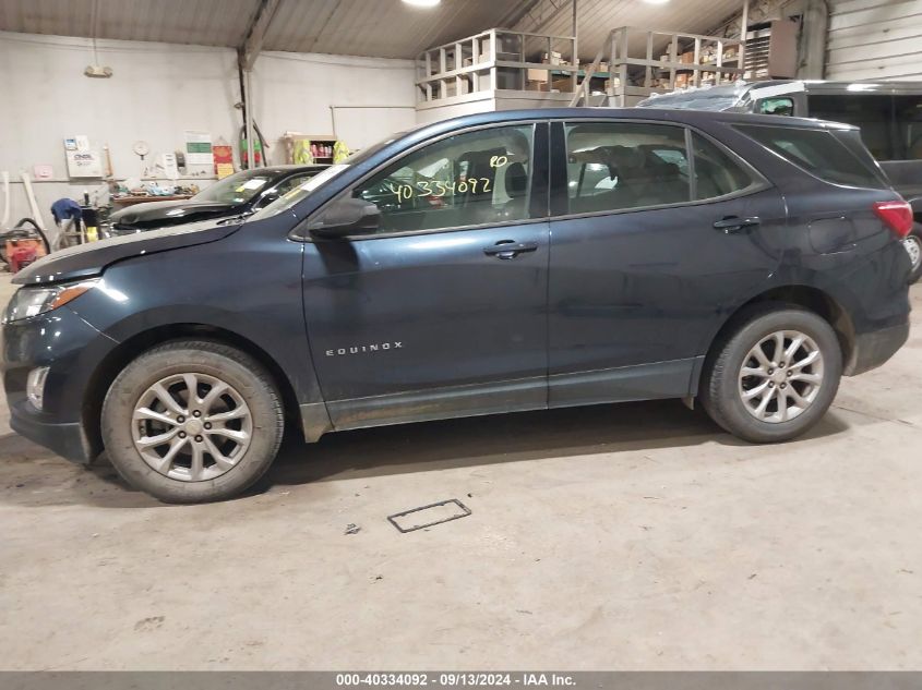 2019 Chevrolet Equinox Ls VIN: 3GNAXSEV5KL239377 Lot: 40334092