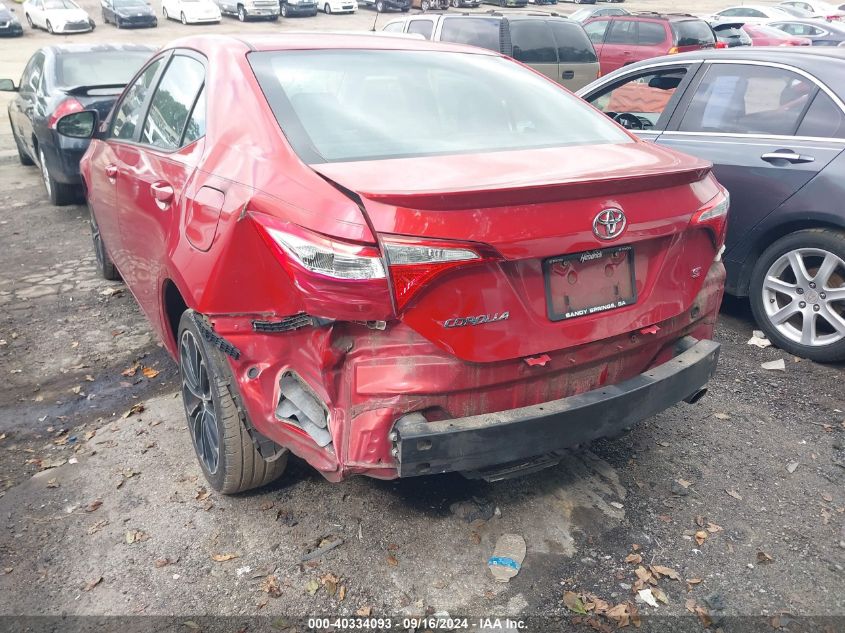 2014 Toyota Corolla S Plus VIN: 2T1BURHE4EC217887 Lot: 40334093