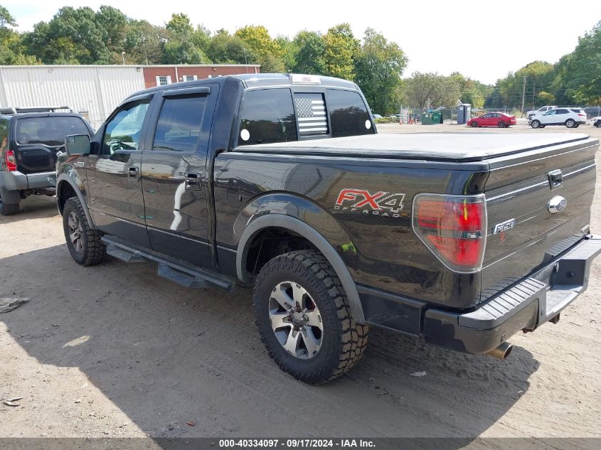 2014 Ford F-150 Fx4 VIN: 1FTFW1EF4EKD96697 Lot: 40334097