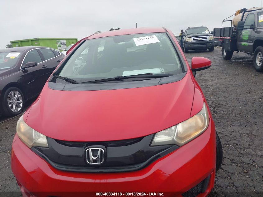 2017 Honda Fit Lx VIN: JHMGK5H55HS021771 Lot: 40334118