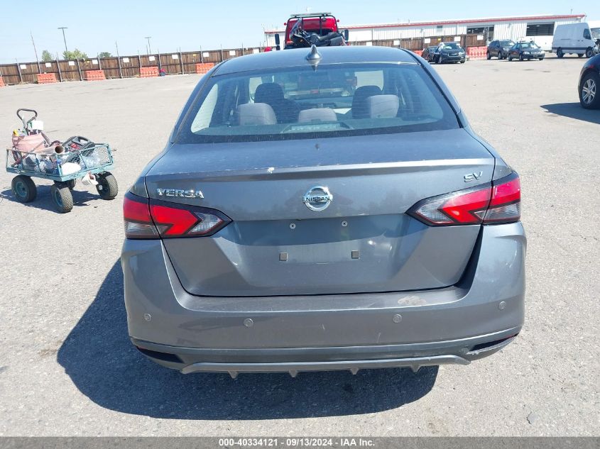 2021 Nissan Versa Sv Xtronic Cvt VIN: 3N1CN8EV8ML845093 Lot: 40334121