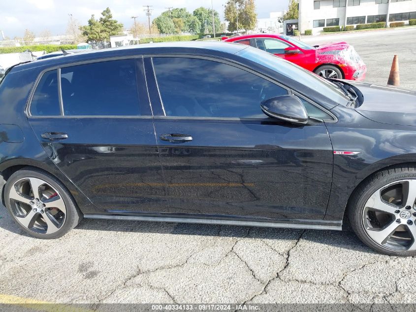 2018 Volkswagen Golf Gti 2.0T Autobahn/2.0T S/2.0T Se VIN: 3VW447AU9JM266466 Lot: 40334133