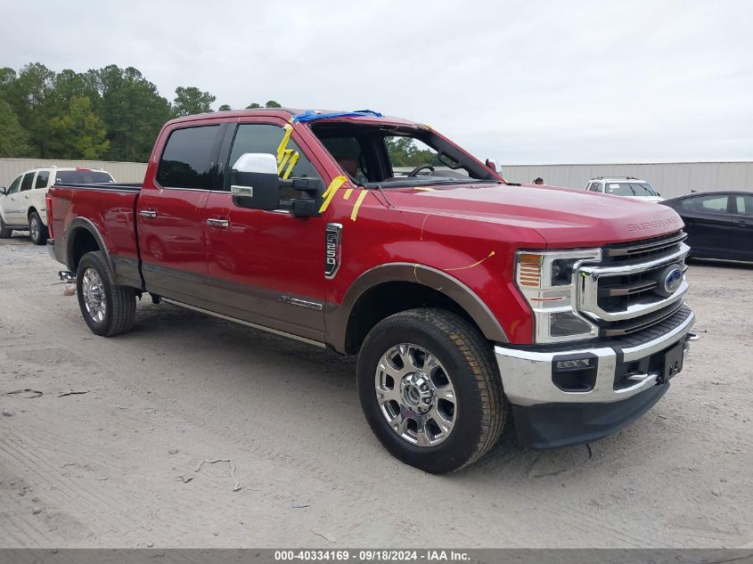 2020 Ford F-250 Super Duty VIN: 1FT8W2BTXLED30482 Lot: 40334169