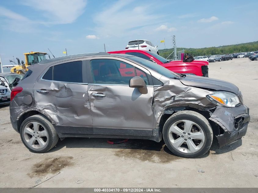 2013 Buick Encore Leather VIN: KL4CJCSB7DB201490 Lot: 40334170