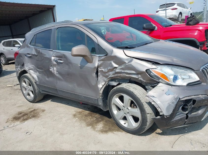 2013 Buick Encore Leather VIN: KL4CJCSB7DB201490 Lot: 40334170