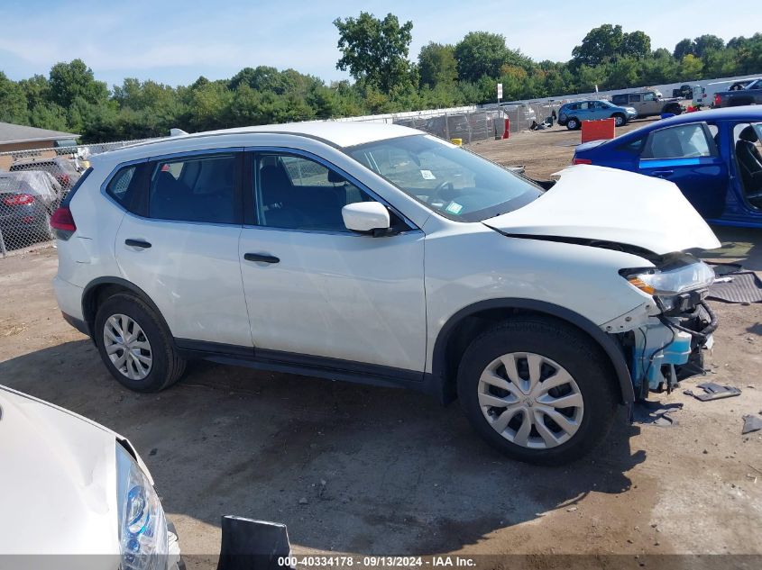 2017 Nissan Rogue S/Sv VIN: KNMAT2MV8HP547999 Lot: 40334178