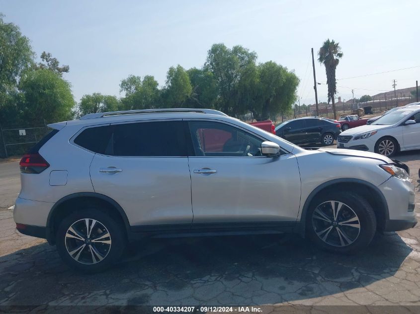 2019 Nissan Rogue Sv VIN: JN8AT2MTXKW502031 Lot: 40334207