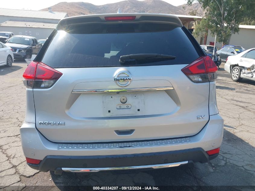 2019 Nissan Rogue Sv VIN: JN8AT2MTXKW502031 Lot: 40334207