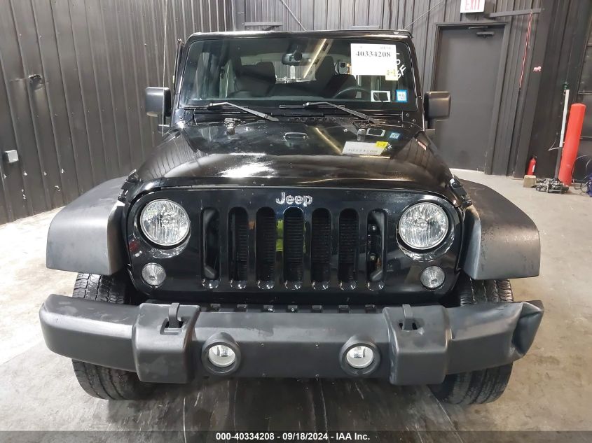 2018 Jeep Wrangler Jk Sport S 4X4 VIN: 1C4AJWAG1JL845441 Lot: 40334208