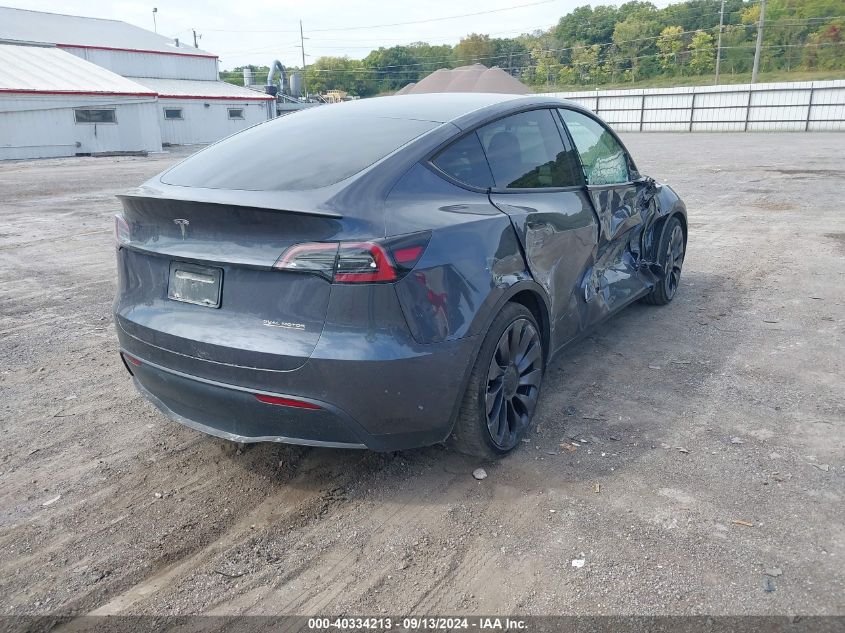 2022 TESLA MODEL Y PERFORMANCE DUAL MOTOR ALL-WHEEL DRIVE - 7SAYGDEF7NF312802