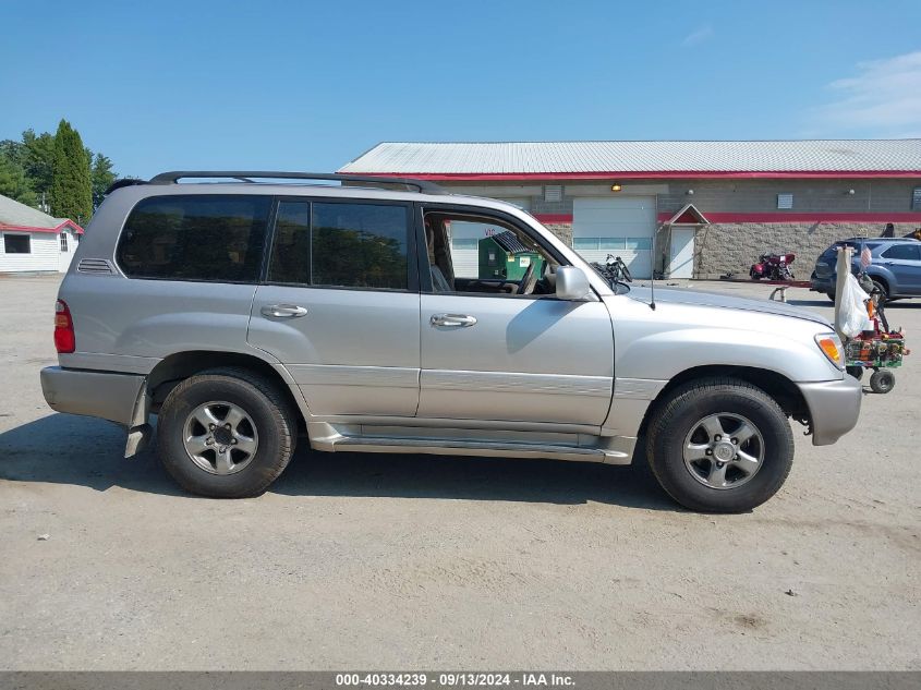 2002 Toyota Land Cruiser VIN: JTEHT05J322020483 Lot: 40334239