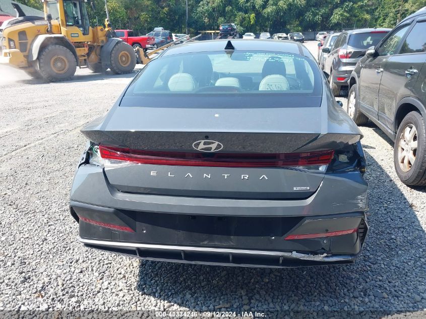 2024 Hyundai Elantra Hybrid Limited VIN: KMHLN4DJ8RU097863 Lot: 40334246