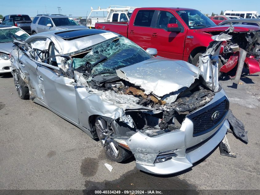 2014 Infiniti Q50 Premium/Sport VIN: JN1BV7AP2EM688620 Lot: 40334249