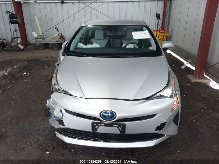 2018 Toyota Prius Four VIN: JTDKARFU0J3553283 Lot: 40334259