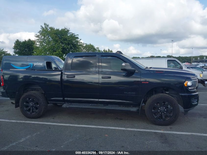 2022 Ram 2500 Big Horn 4X4 6'4 Box VIN: 3C6UR5DL7NG168351 Lot: 40334295