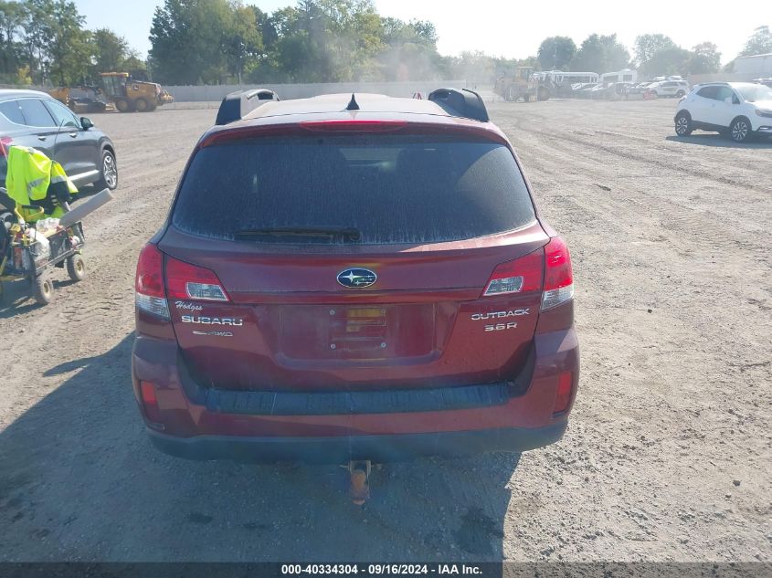 2011 Subaru Outback 3.6R Limited VIN: 4S4BRDJC6B2429077 Lot: 40334304