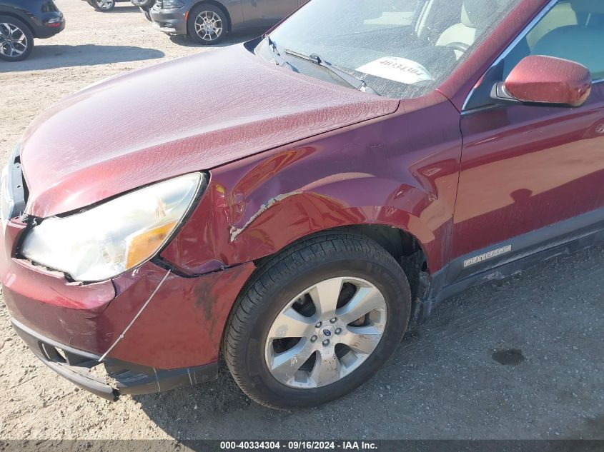 2011 Subaru Outback 3.6R Limited VIN: 4S4BRDJC6B2429077 Lot: 40334304