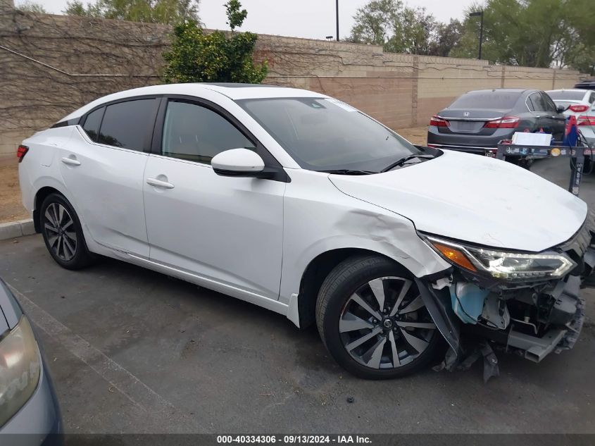 2020 Nissan Sentra Sv VIN: 3N1AB8CV8LY233545 Lot: 40334306