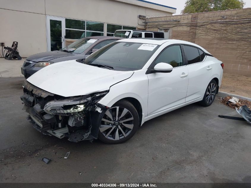 2020 Nissan Sentra Sv VIN: 3N1AB8CV8LY233545 Lot: 40334306