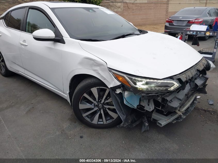 2020 Nissan Sentra Sv VIN: 3N1AB8CV8LY233545 Lot: 40334306