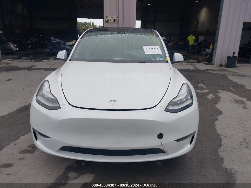 2020 Tesla Model Y Long Range Dual Motor All-Wheel Drive VIN: 5YJYGDEE2LF055808 Lot: 40334307