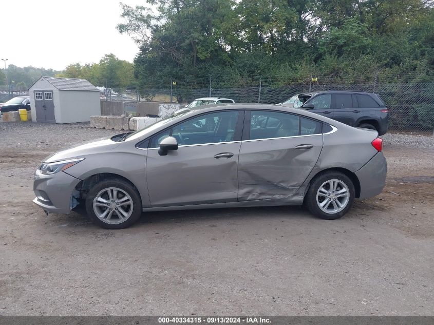 2018 Chevrolet Cruze Lt VIN: 1G1BE5SM5J7211431 Lot: 40334315