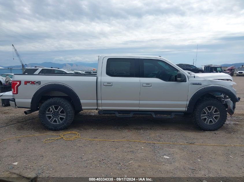 2016 Ford F-150 Xlt VIN: 1FTFW1EF5GKD24877 Lot: 40334335