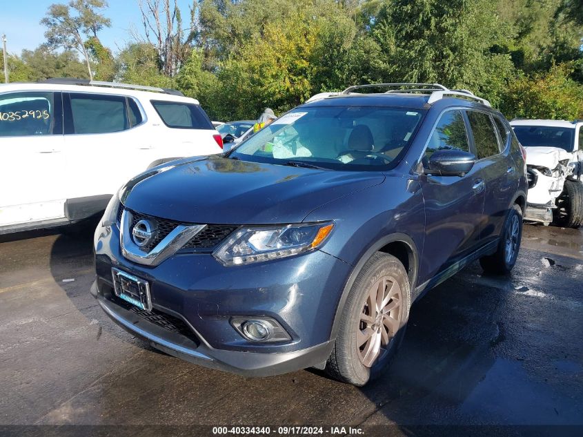 5N1AT2MV6FC897339 2015 NISSAN ROGUE - Image 2