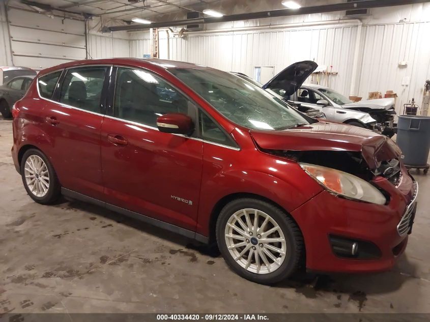 2014 Ford C-Max Hybrid Sel VIN: 1FADP5BU6EL513596 Lot: 40334420