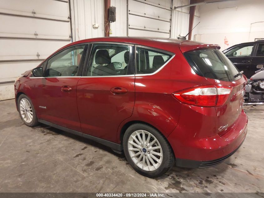 2014 Ford C-Max Hybrid Sel VIN: 1FADP5BU6EL513596 Lot: 40334420