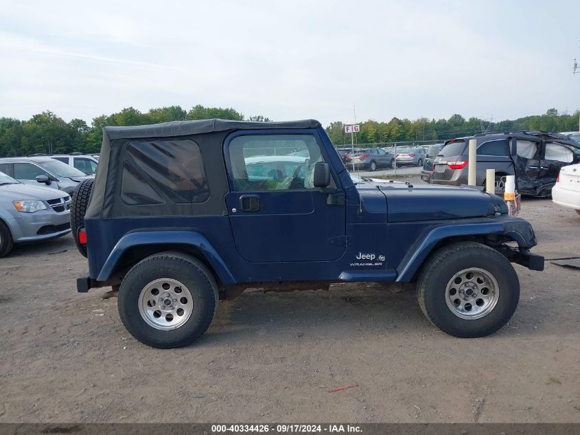 2006 Jeep Wrangler X VIN: 1J4FA39S96P767840 Lot: 40334426