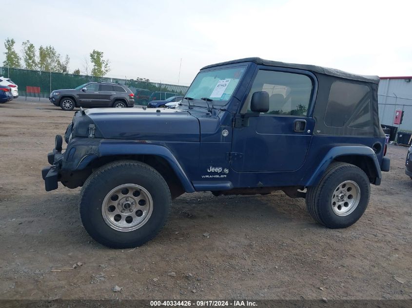 2006 Jeep Wrangler X VIN: 1J4FA39S96P767840 Lot: 40334426