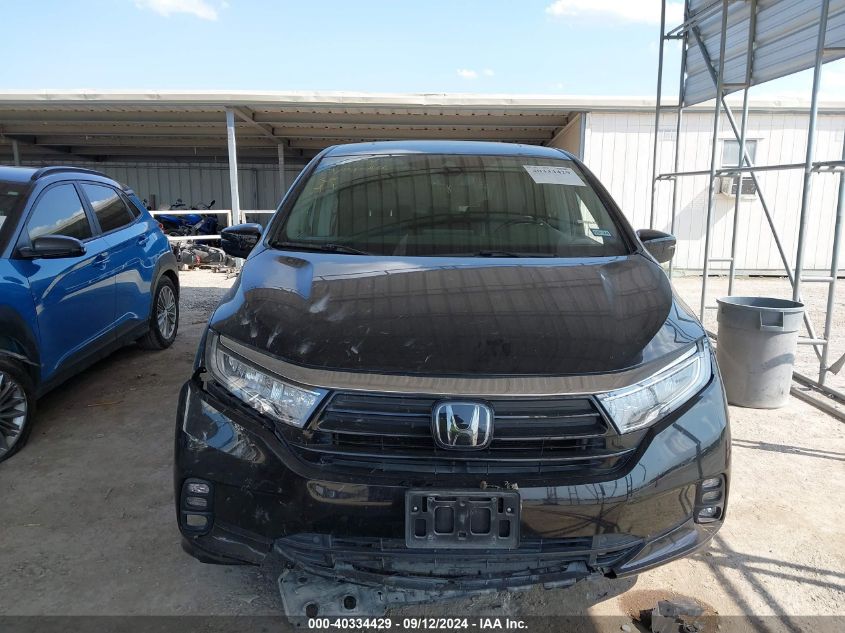 2022 Honda Odyssey Ex-L VIN: 5FNRL6H70NB010670 Lot: 40334429