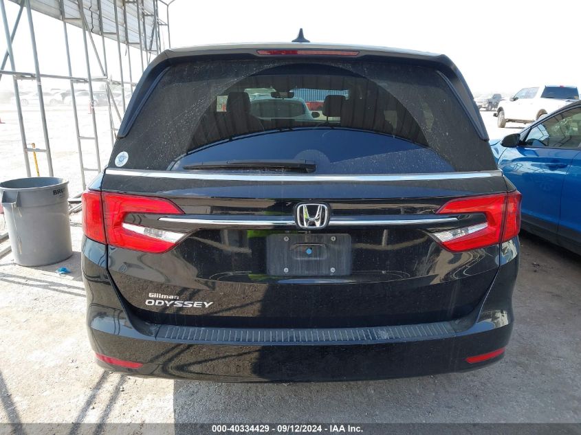 2022 Honda Odyssey Ex-L VIN: 5FNRL6H70NB010670 Lot: 40334429