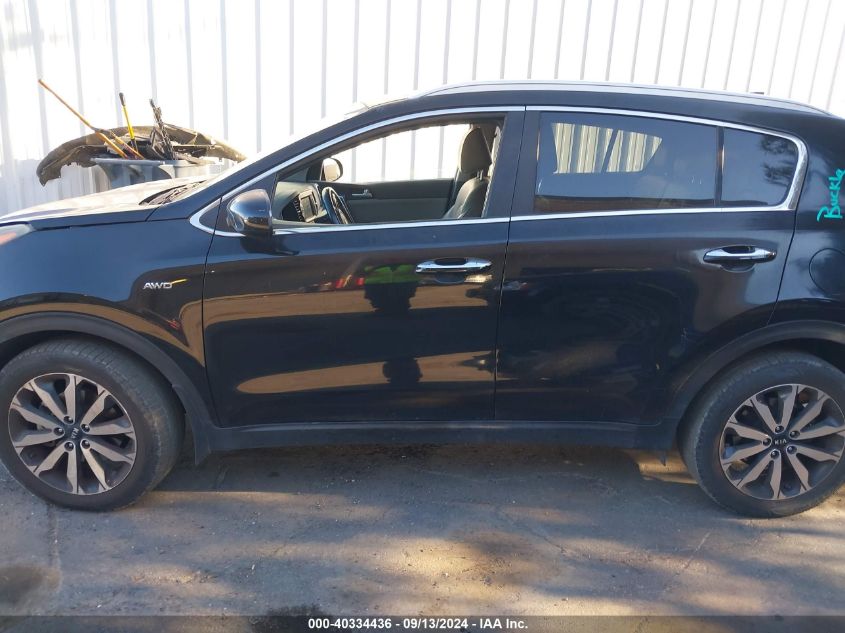 KNDPNCAC8H7138060 2017 Kia Sportage Ex