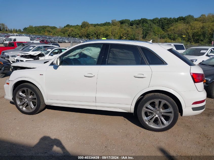 2018 Audi Q3 2.0T Sport Premium VIN: WA1JCCFSXJR031494 Lot: 40334439