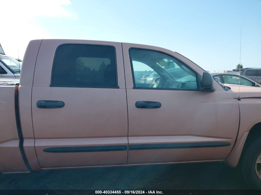 2005 Dodge Dakota Slt VIN: 1D7HW48N15S342034 Lot: 40334455