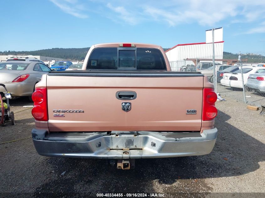 2005 Dodge Dakota Slt VIN: 1D7HW48N15S342034 Lot: 40334455