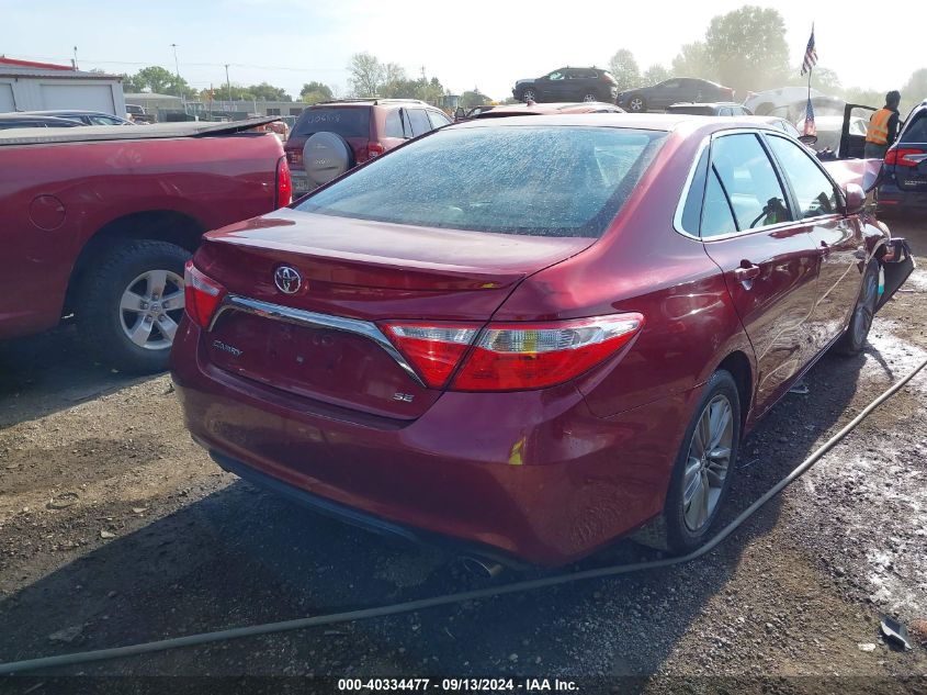 2016 Toyota Camry Se VIN: 4T1BF1FK3GU549700 Lot: 40334477