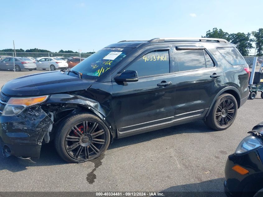 2012 Ford Explorer Xlt VIN: 1FMHK8D80CGA73937 Lot: 40334481