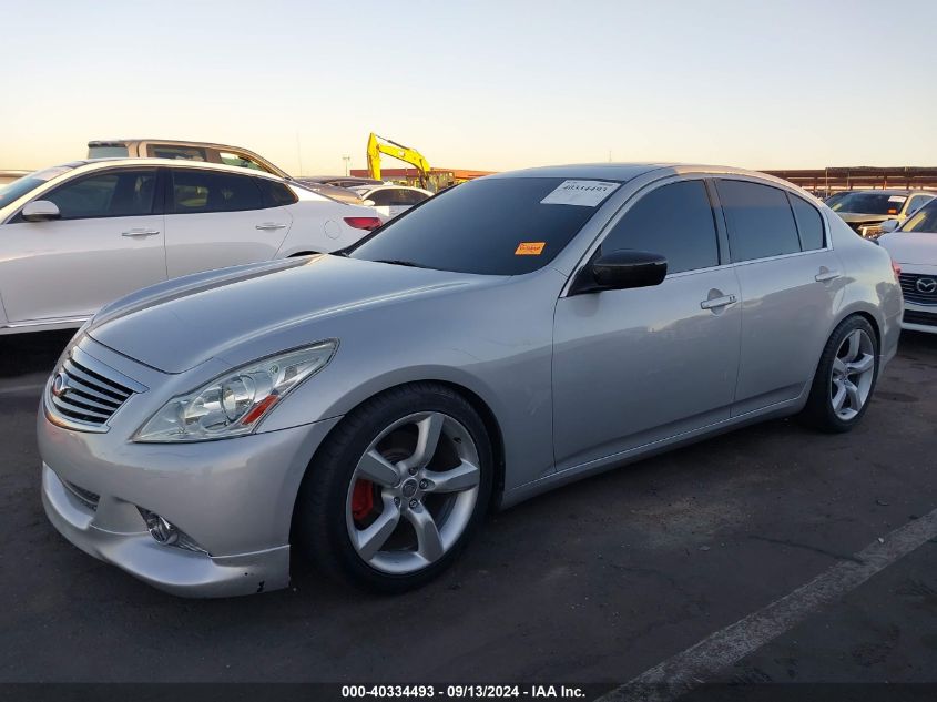 2010 Infiniti G37 Journey VIN: JN1CV6AP9AM204340 Lot: 40334493