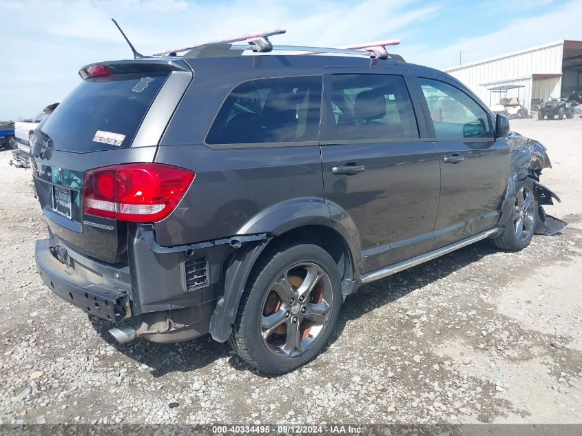 VIN 3C4PDDGG8FT725466 2015 Dodge Journey, Crossroad no.4